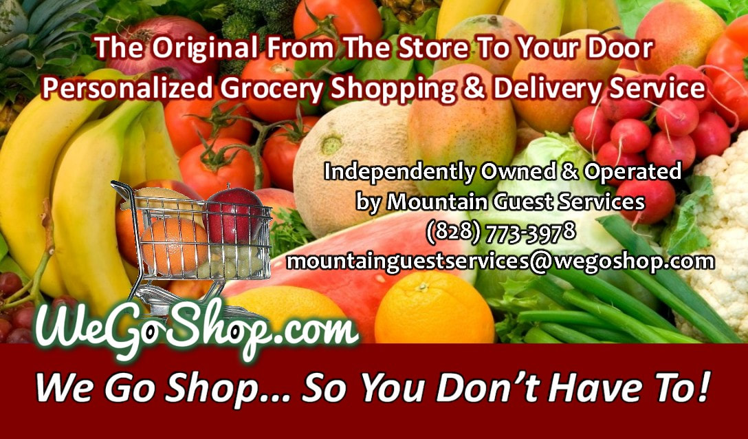 This WeGoShop location is independently owned & operated by Mountain Guest Services and provides personalized grocery shopping and delivery from your favorite local grocery store in Banner Elk, Beech Mountain, Blowing Rock, Boone, Jefferson, and West Jefferson, North Carolina.